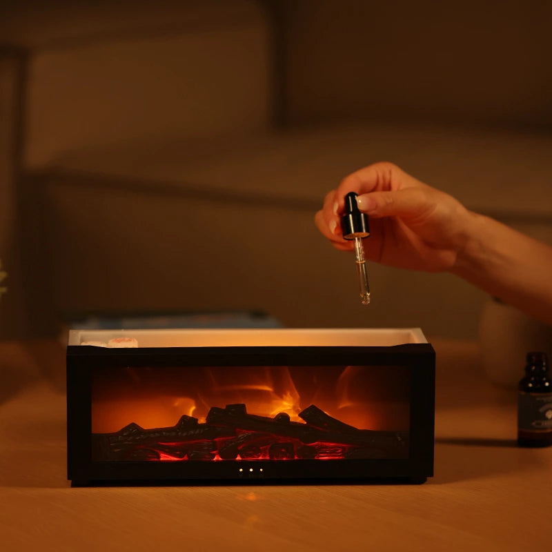 ZenFire® – Humidificador Chimenea LED