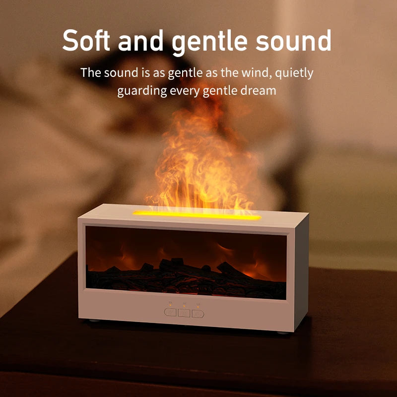 ZenFire® – Humidificador Chimenea LED